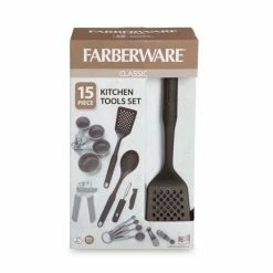 BargainJunkie Farberware 15 Piece Kitchen Tools And Gadgets Set New