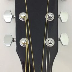 BargainJunkie Lifestyle Girard Acoustic Guitar, Black