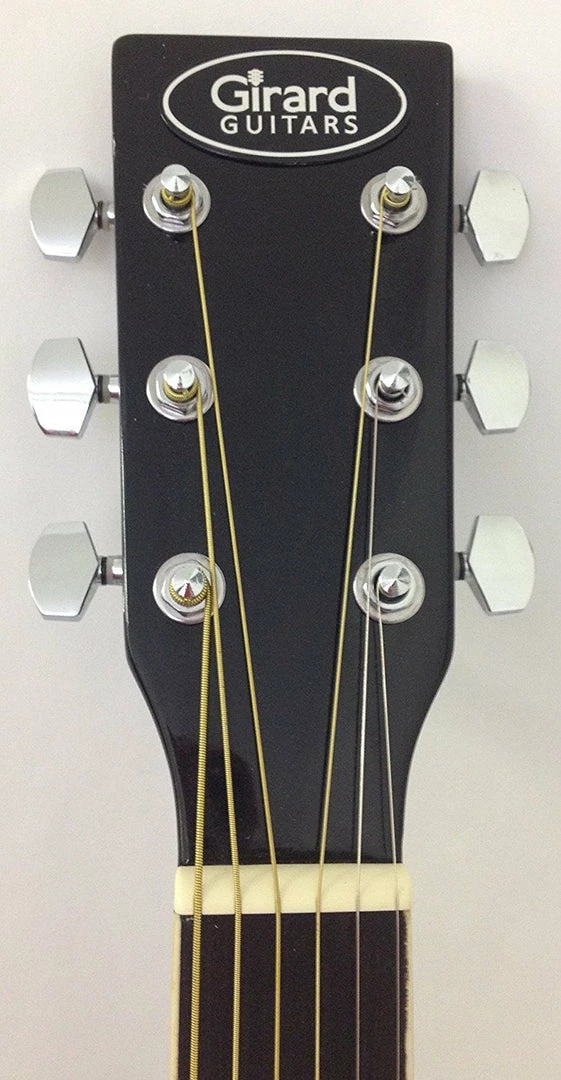 BargainJunkie Lifestyle Girard Acoustic Guitar, Black