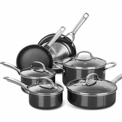 BargainJunkie New Hiteclife 10 Piece Nonstick Cookware Set