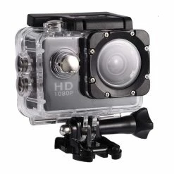 BargainJunkie Full HD 1080p Waterproof Sports Cam, Black New