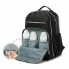 BargainJunkie New KeaBabies Large Waterproof Diaper Bag Backpack