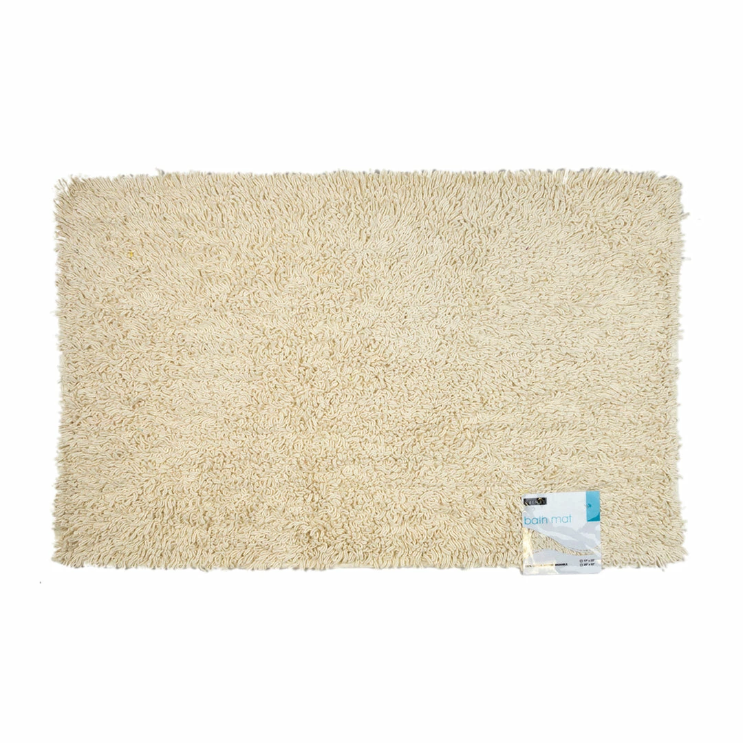 BargainJunkie Home & Garden Harman 20"x32" Twist Bath Mat, Natural
