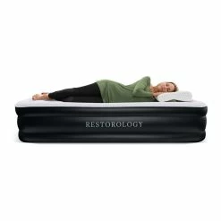 BargainJunkie New Restorology Raised Queen Self Inflatable Air Mattress