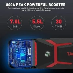 BargainJunkie Tacklife T8 800A Jump Starter & Power Bank
