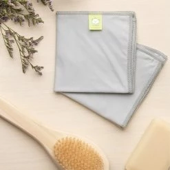 BargainJunkie KeaBabies Active+ Bamboo Washcloths, 6 Pack