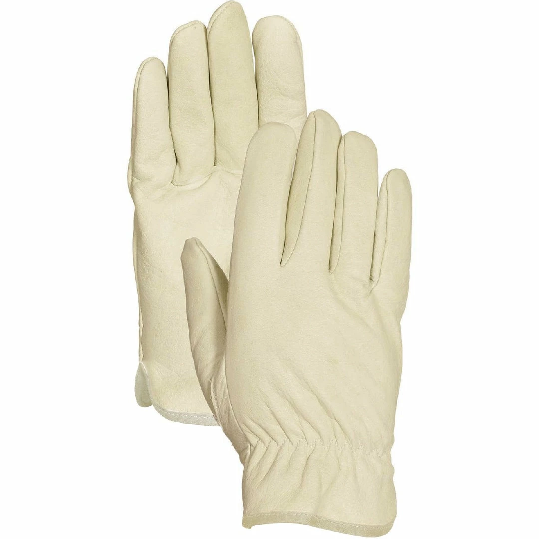 BargainJunkie Bellingham Men's Tan Leather Gloves, Extra-Large Automotive