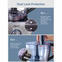 BargainJunkie Decen Multifunctional Food Processor New