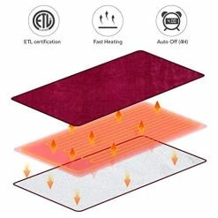 BargainJunkie MaxKare Electric Heated Throw Blanket New