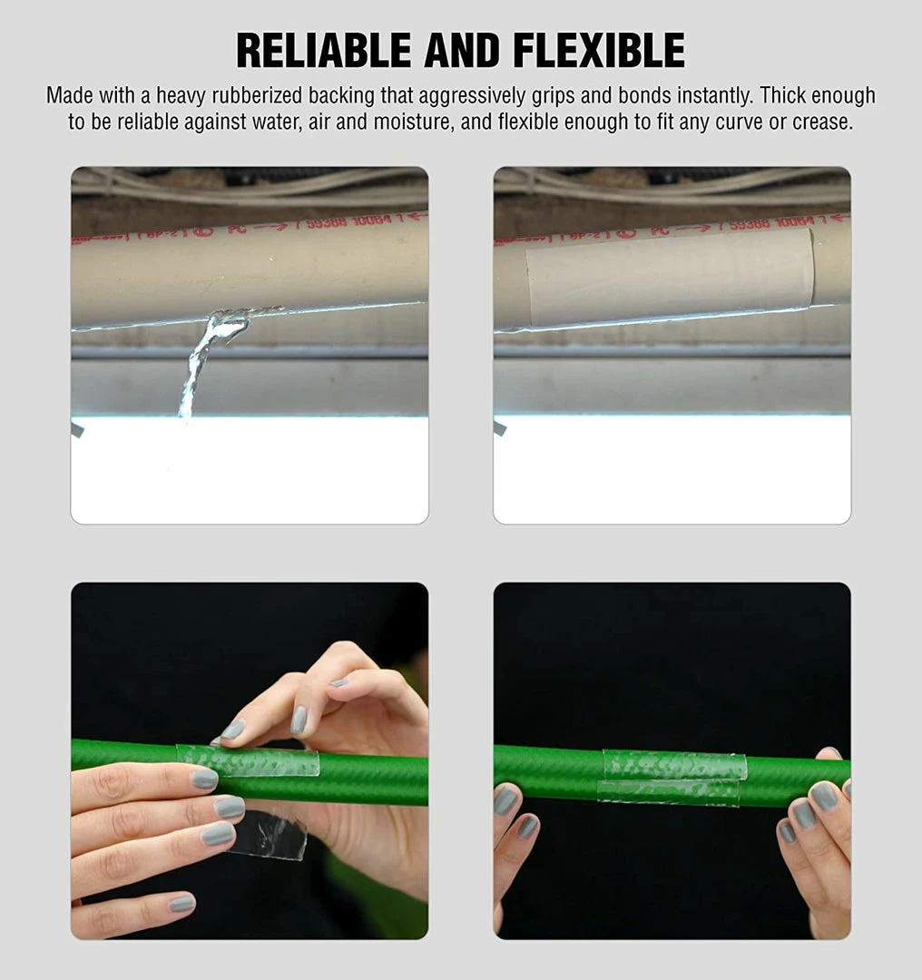 BargainJunkie New Inventel The Original Fix Tape Superhydrophobic Rubberized Adhesive, Medium