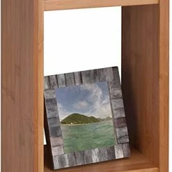 BargainJunkie Honey Can Do Natural Colored Bamboo Triple Cube Shelf