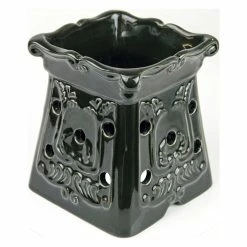 BargainJunkie Westinghouse & Scenterrific Westinghouse Scenterrific Ceramic LED Light & Fragrance Warmer, Black Glaze