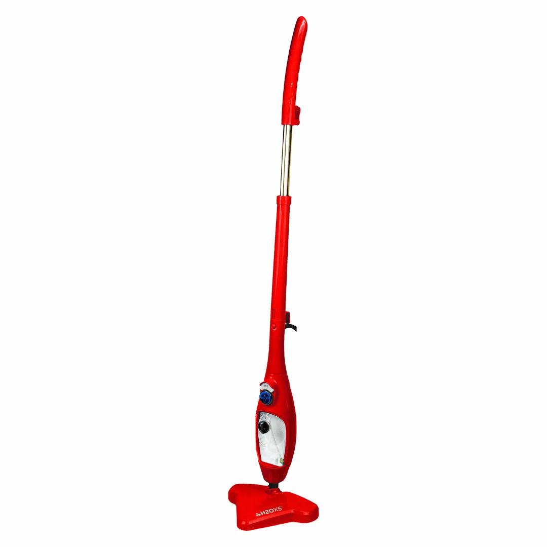 BargainJunkie H2O X5 Mop With Coral Mitt, Red New