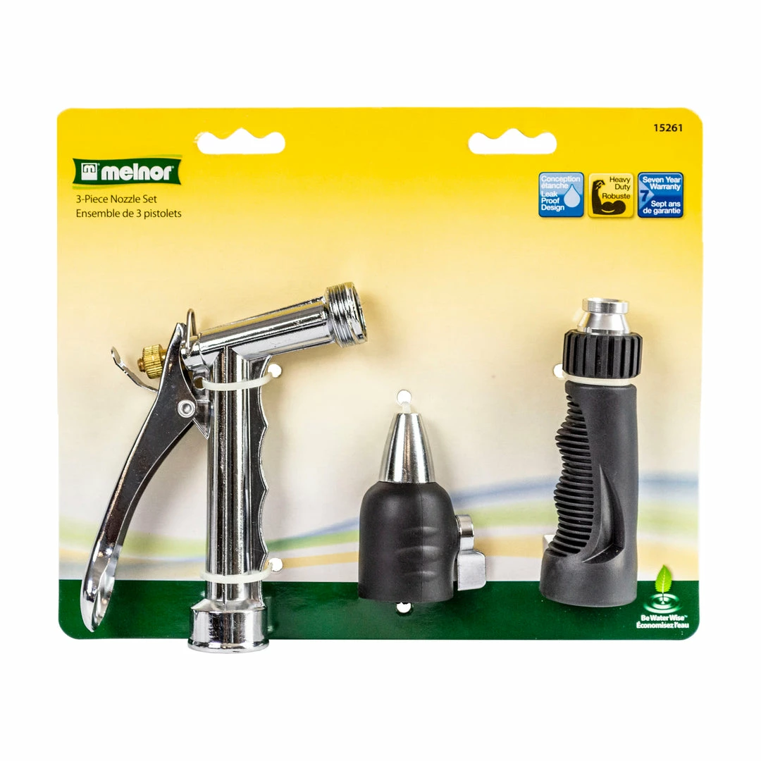 BargainJunkie Home & Garden Melnor 3 Piece Nozzle Set