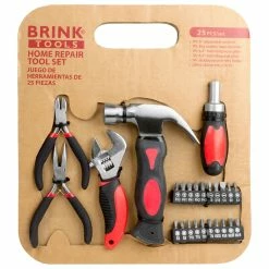 BargainJunkie Brink Tools 25 Pc. Home Repair Tool Set Tools & Auto