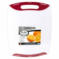 BargainJunkie Kitchen Farberware 11 Inch X 14 Inch Non Slip Cutting Board