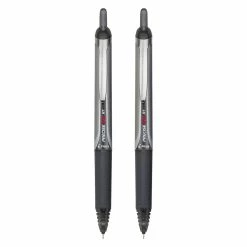 BargainJunkie Pilot Precise V5 Premium Refillable Rolling Ball Pen With Extra Fine Point And Black Ink, 2 Pack New