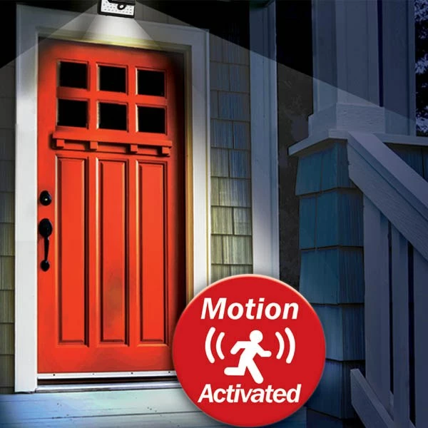 BargainJunkie Ever Brite Ultra Motion Activated Solar Power LED Light New