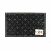 BargainJunkie Home & Garden Home Mats 18 Inches X 30 Inches Floor Mat, Black