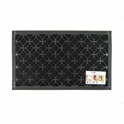 BargainJunkie Home & Garden Home Mats 18 Inches X 30 Inches Floor Mat, Black