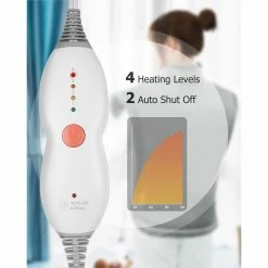 BargainJunkie New Large Heating Pad For Back And Shoulder