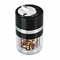 BargainJunkie Kitchen Zevro KCH-06110 Dial-a-Spice Multiple Spice Container, Black By Zevro
