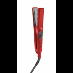 BargainJunkie Vivitar PG-7100 Ceramic Straightening Flat Iron, Red Lifestyle