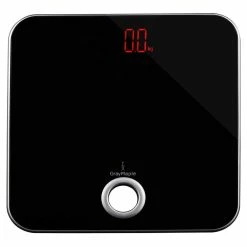BargainJunkie Gray Maple Portable Body Weight Scale Lifestyle