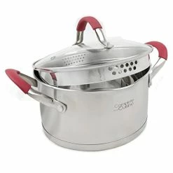 BargainJunkie Kitchen Complete Cuisine 8-PC Stainless Steel Cookware Set CWS005