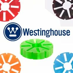 BargainJunkie Home & Garden Westinghouse Scenterrific Ceramic LED Light & Fragrance Warmer, Ribbed Pot