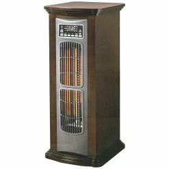 BargainJunkie Westpointe 750/1500 Watts Infrared Tower Heater With Wood Finish New