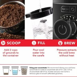 BargainJunkie Dash Rapid Cold Brew System