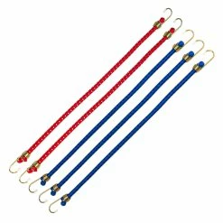 BargainJunkie Tools & Auto PowerXT 24” Bungee Cord Kit, 5-Pack