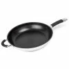 BargainJunkie Complete Cuisine 12" Non-Stick Stainless Steel Frying Pan Kitchen