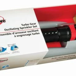 BargainJunkie Rain Wave 3900 Sq Ft Range Turbo Gear Metal Oscillating Sprinkler New
