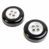 BargainJunkie Light Worx 2 Pack 4-LED Utility Lights, Black