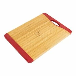 BargainJunkie Il Piatto Pieno Medium Bamboo Cutting Board