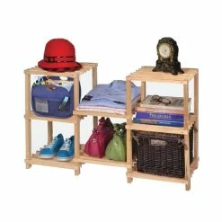 BargainJunkie Home And Loft 8-Shelf Modular Cube Organizer