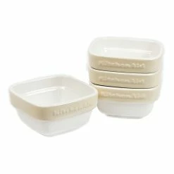BargainJunkie KitchenAid 4pc Ramekins, Almond Cream