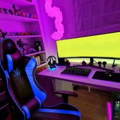 BargainJunkie Onsun E-Sport Gaming Chair With Foot Rest New