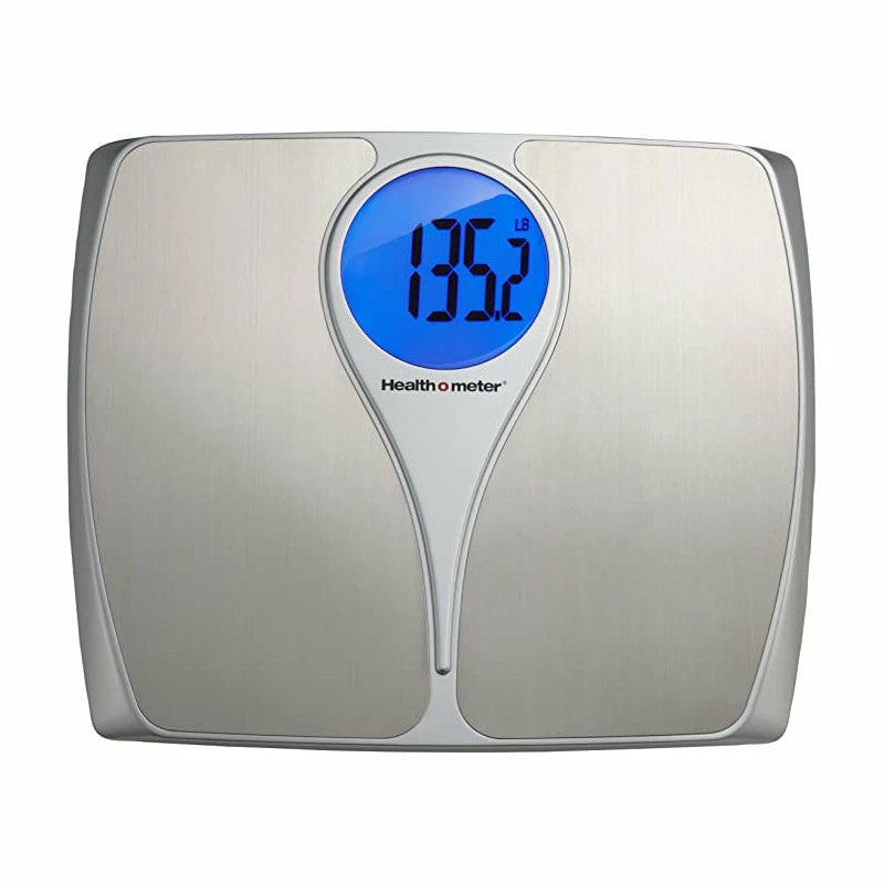 BargainJunkie New Health O Meter Stainless Steel Scale With Weight Tracking, Refurbished