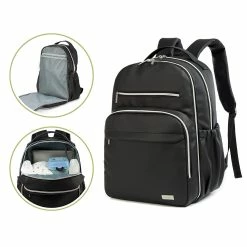 BargainJunkie New KeaBabies Large Waterproof Diaper Bag Backpack
