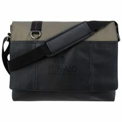 BargainJunkie Buffalo David Bitton Men’s Breaker Messenger Bag New