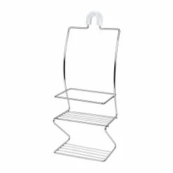 BargainJunkie Home & Garden Spasation Chrome Shower Caddy