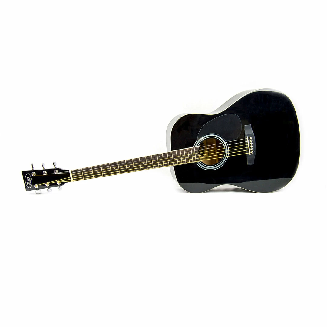 BargainJunkie Lifestyle Girard Acoustic Guitar, Black