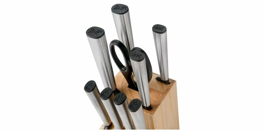 BargainJunkie Ginsu Koden Series 10-Piece Knife And Block Set