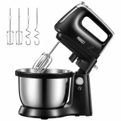 BargainJunkie Phonect 2-In-1 Electric Hand And Stand Mixer