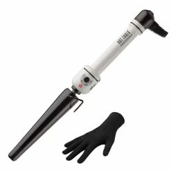BargainJunkie HOT TOOLS Professional Nano Ceramic Curling Iron For Shiny Curls, 1.25 Inch