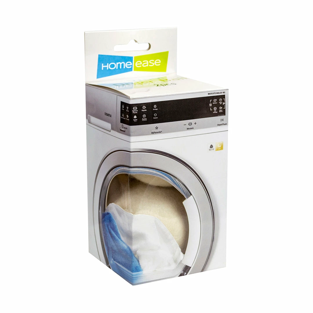 BargainJunkie New Home Ease Extra Large 2 Pc Wool Dryer Balls