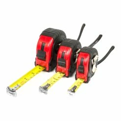 BargainJunkie Tools & Auto Brink Tools 3pc Tape Measure Set